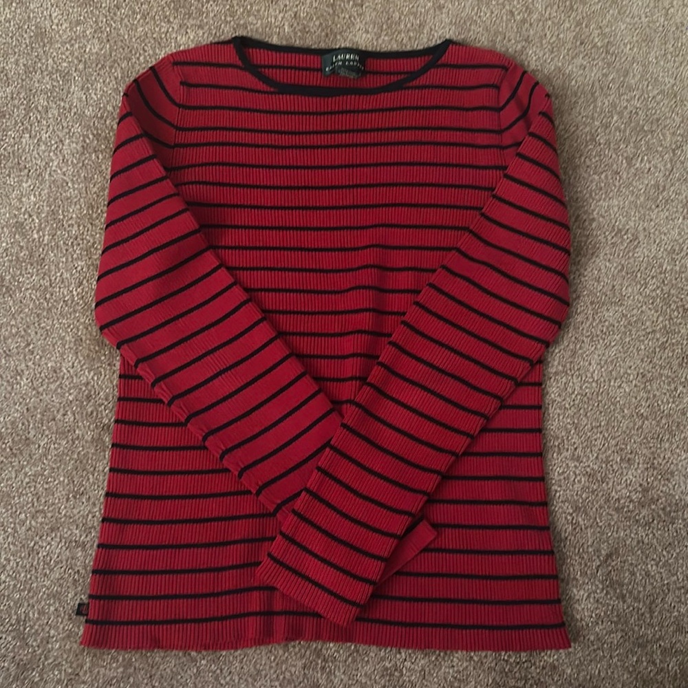 Lauren Ralph Lauren Ribbed Long Sleeve